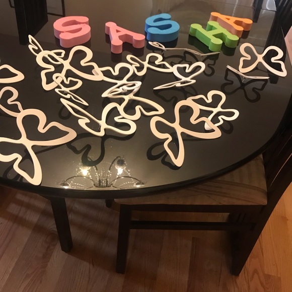 Butterfly wall design with letters - custom made - Picture 1 of 3